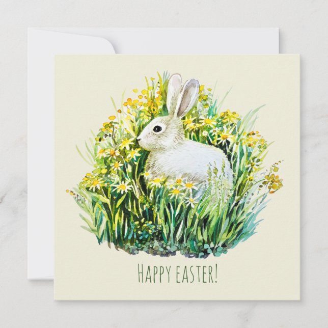 Vitsippa och blommor kort (Framsida)