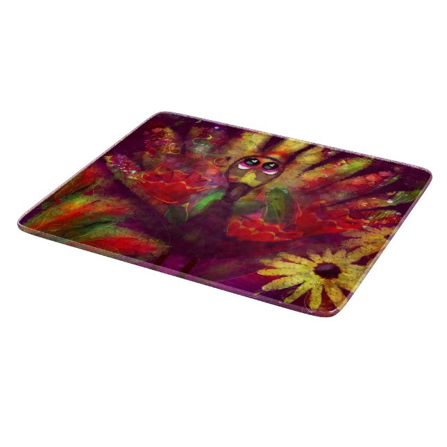 Vitsisk Abstrakt Turkiet Blommigt Red Gult (Hörn)