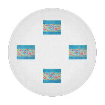 Vitsisk israelisk flagga med blommor och hjärta