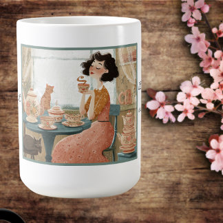 Vitsiskt humor te älskare mugg. kaffemugg