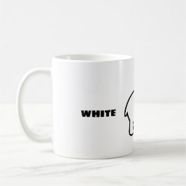 Vitskiftande design kaffemugg