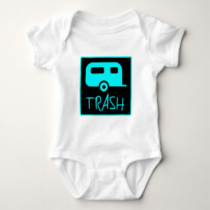 Vitsläpet parkerar den fattiga dumma rednecken f tee shirt