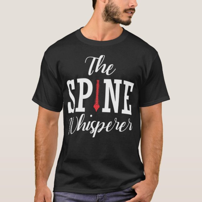 Vitsnäcka Chiropractor Funny Orthopedic Day T Shirt (Framsida)