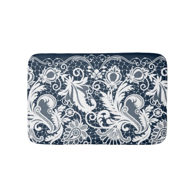 Vitsnöre 2 badrumsmatta (Framsidan)