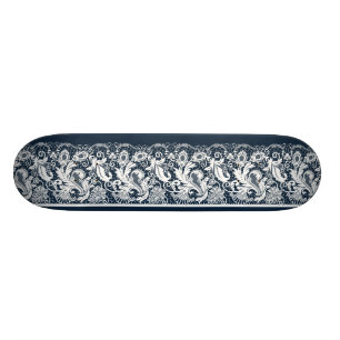 Vitsnöre 2 old school skateboard bräda 21,6 cm