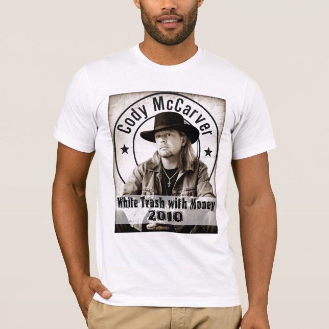 Vitsopor med pengarkryssning t-shirt (Framsida)