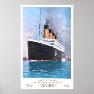 Vitstjärna OS Poster