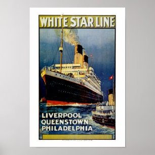 Vitstjärnan fodrar till Philadelphia Poster