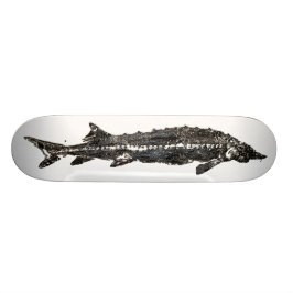 VitstörGyotaku SkateBoard Bräda 19,5 Cm