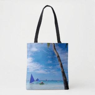 Vitstrand   Boracay, Philippines Tygkasse