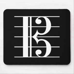 Vitsvart Alto Clef Musmatta