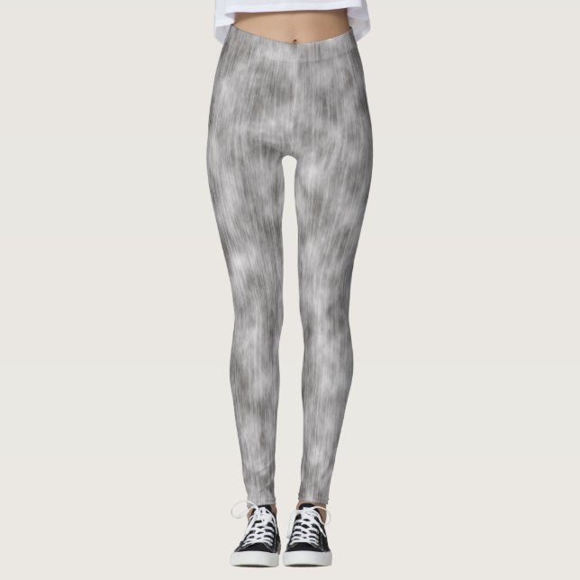 Vitt Eko Leggings (Framsida)