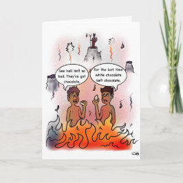 Vitt färgat, mappat gratulationskort kort