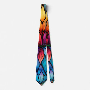 Vitt genomfärgat glas, färglöst, flashfärgat slips