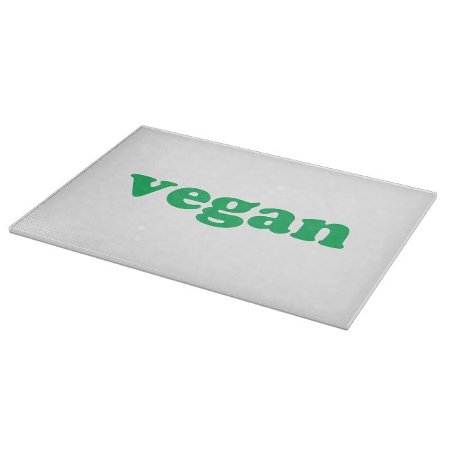 Vitt glas av Vegan-grönt (Hörn)