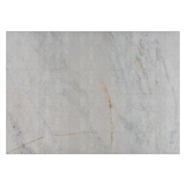 Vitt Grått Marble CEG-skärningspåläggning (Framsidan)