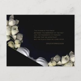 "Vitt hjärta i svart från månen" & Framtiden Vykort