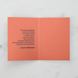 "Vitt hjärta i svart från sol" & Doubt Kort