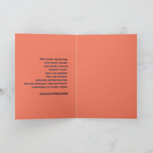 "Vitt hjärta i svart från sol" & Doubt Kort