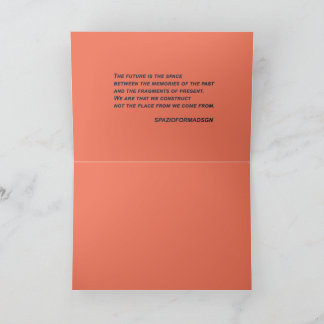 "Vitt hjärta i svart från sol" & Framtiden Kort