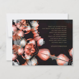 "Vitt hjärta i svart från sol" & Journey Vykort