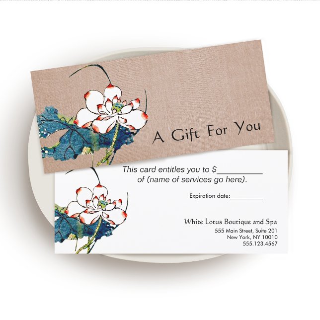 Vitt intyg om massage av terapapist (Skapare uppladdad)