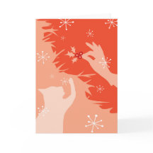 Vitt katt och skinn, vattenmelon, Helgdag/julafton