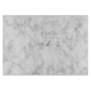 Vitt marmorerat glas