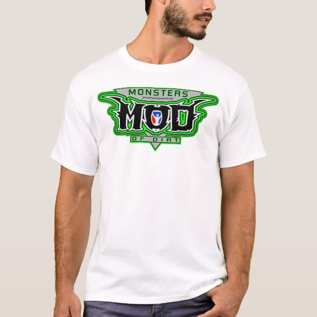 Vitt MOD2024 T Shirt (Framsida)
