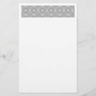 Vitt mönster brevpapper