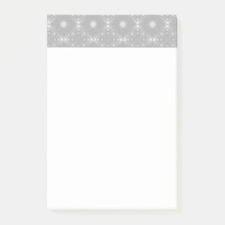 Vitt mönster post-it block