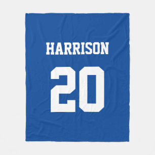 Vitt namn för varsima sportblått fleecefilt