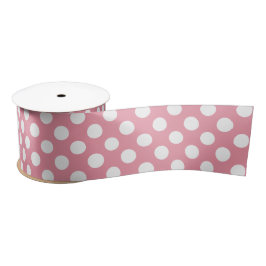 Vitt och rosa Polka dots