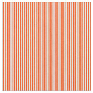 Vitt och rött stripe/Linat Mönster Tyg