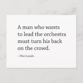 Vitt och svart vykort för motivation