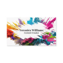 Vitt penseldrag | Färgpulver