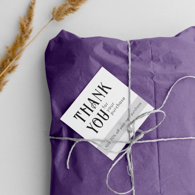 Vitt raka rabattkort lojalitetskort (Skapare uppladdad)