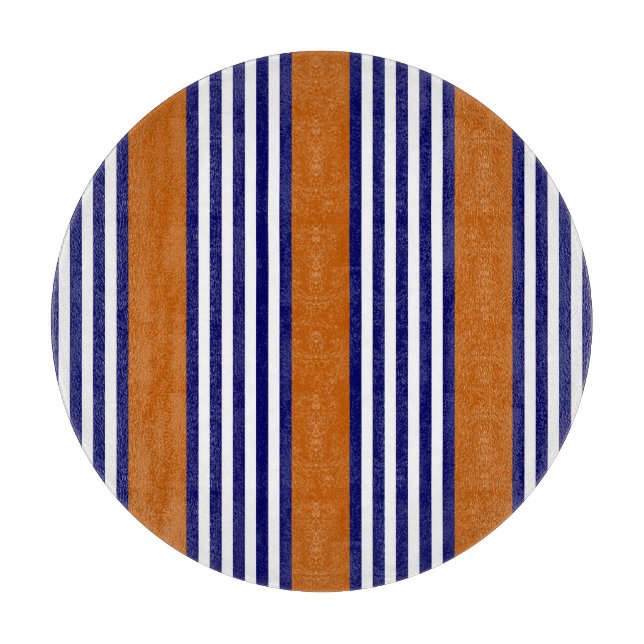 Vitt rand med bränd orange (Framsidan)