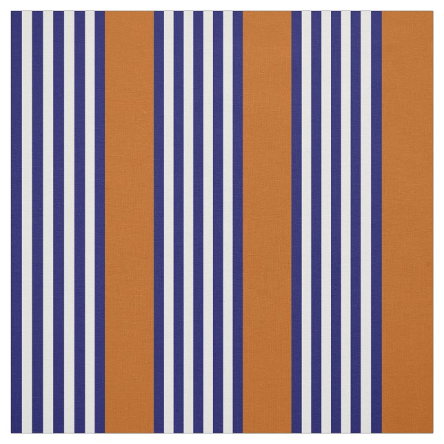 Vitt rand med bränd orange tyg (Provkarta)