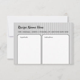 Vitt Rand-mottagningskort Inbjudningar