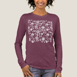 Vitt Rosmönster T Shirt