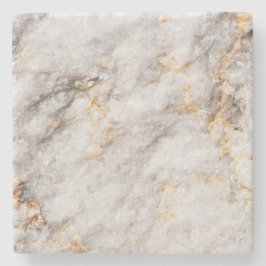 Vitt, Silver och Guld Marble Real Stone Underlägg