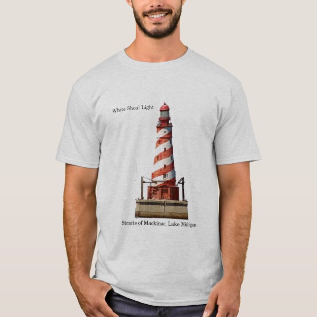 Vitt skjortljus t shirt (Framsida)