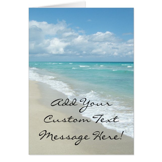 Vitt streck för extrem relaxering hälsningskort (Framsidan)