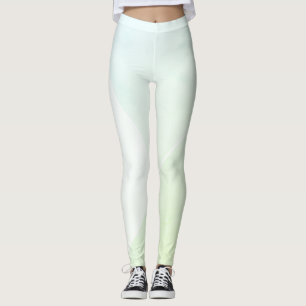 Vitt Trendig för Vit Gult i blå Grönt Leggings