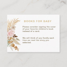 Vitt vattenfärgsblomma Blomsterbabyskal för ljus i Tilläggskort