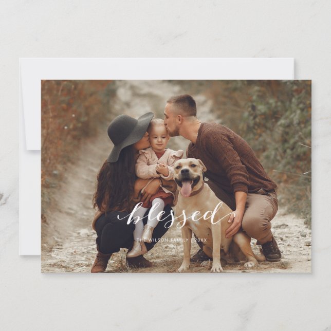 Vitt vitt blankt Helgdag Inbjudningar (Framsida)