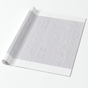 Vittegelstenvägg som slår in papper presentpapper