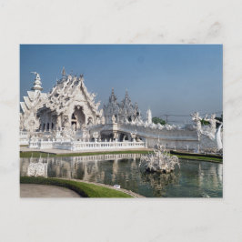 Vittempel Wat Rong Khun, Chiang Rai, Thailand Vykort