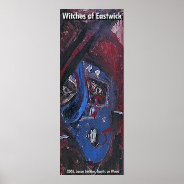 VITTEN AV EASTWICK POSTER (Framsidan)